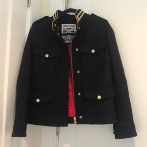 Wool military style jacket from Paris
